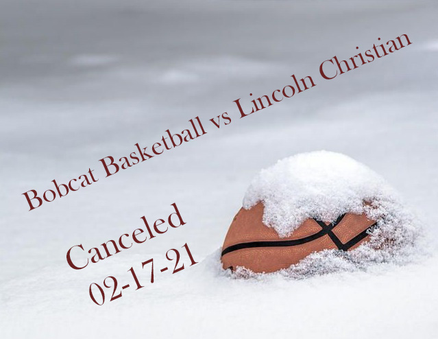 Basketball in snow
