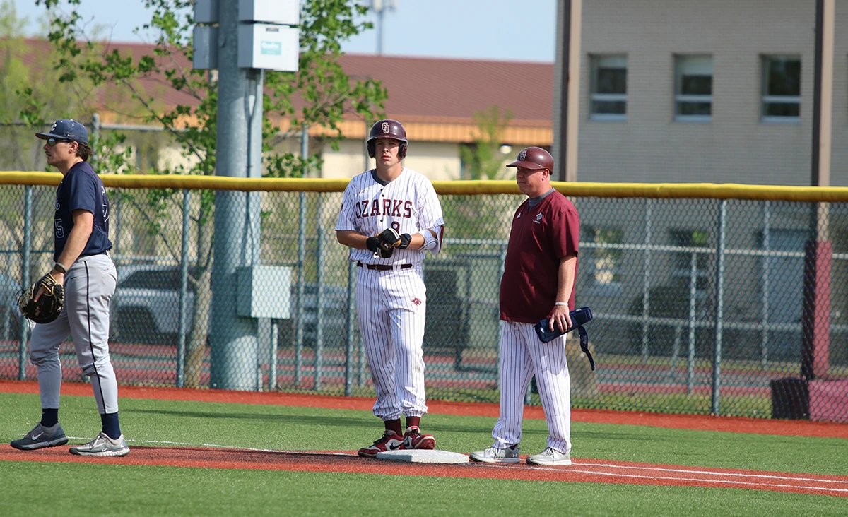 Coach Pentecost on the field